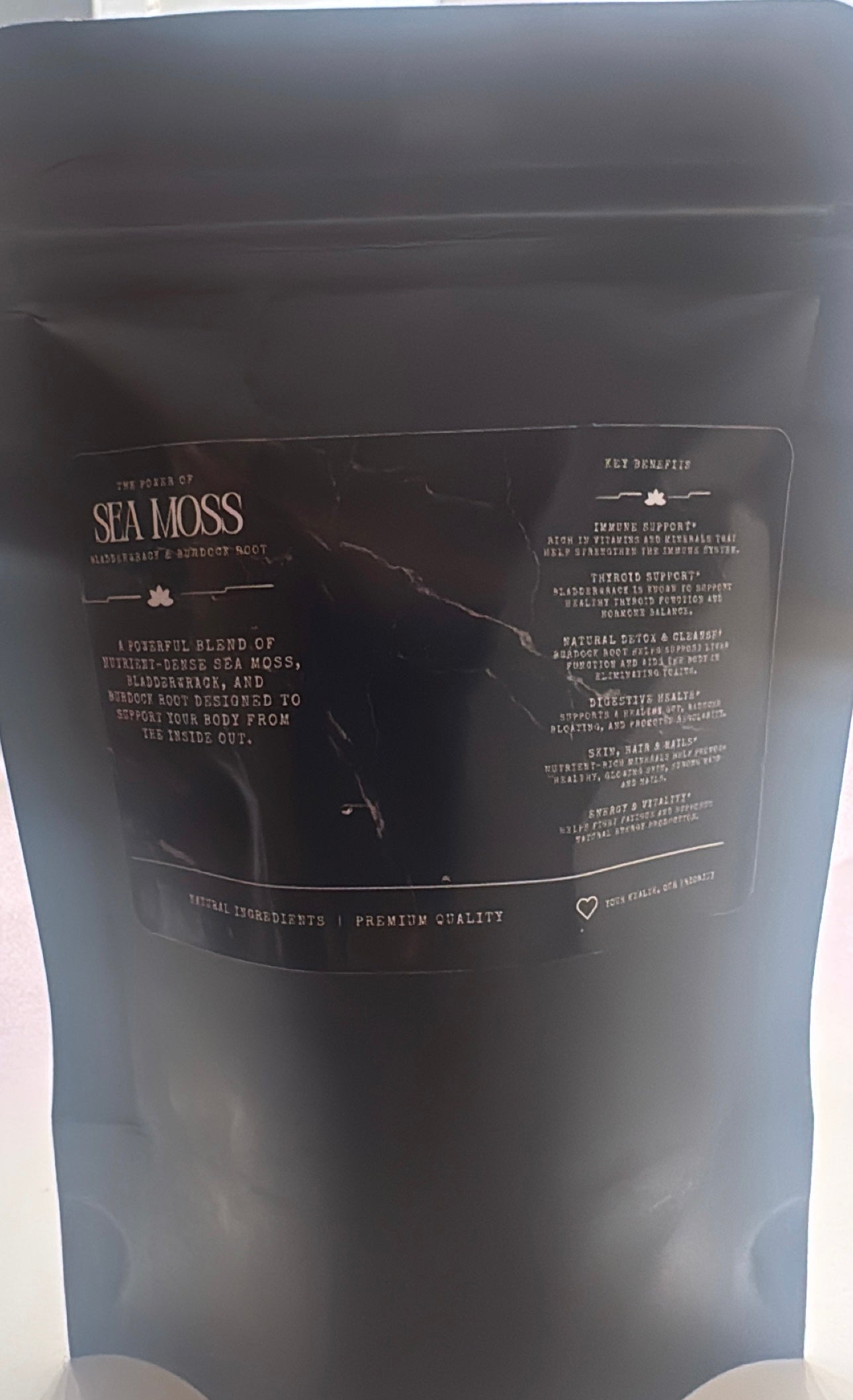 Sea Moss, Bladderwrack, & Burdock Root Capsules