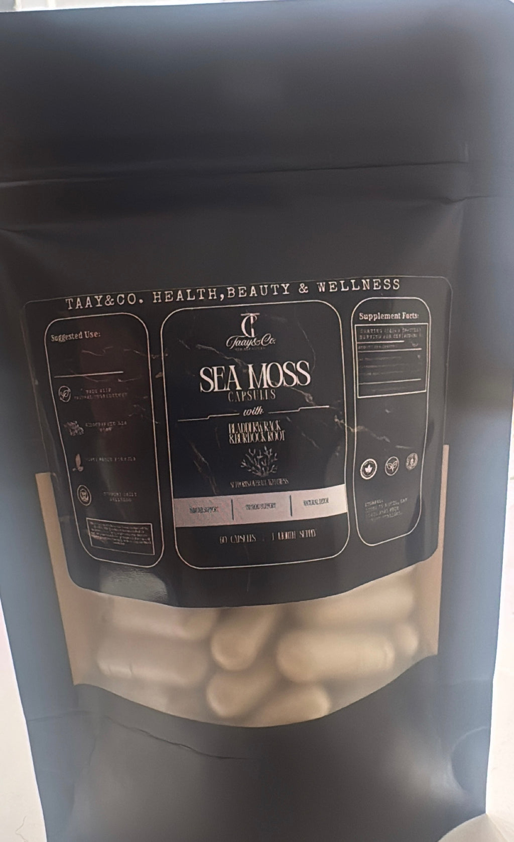 Sea Moss, Bladderwrack, & Burdock Root Capsules